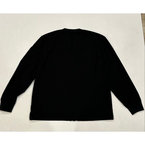 FIGS Technical Collection Scrub Jacket Black Size L Zip Front Unisex - Picture 2 of 6